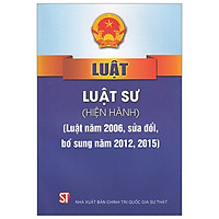 Luật Luật Sư (Hiện Hành) – Luật Năm 2016, Sửa Đổi, Bổ Sung 2012, 2015