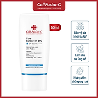 Kem Chống Nắng Cấp Ẩm Và Làm Dịu Da Khô Cell Fusion C Cure Sunscreen 100 SPF 50+/PA++++ (50ml)