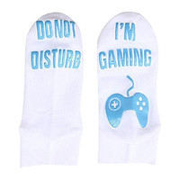 Cotton Socks For Men And Women Sock "Don't Annoy, I'm Playing The Game"
