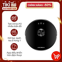 Robot quét nhà thông minh LIECTROUX - Hàng chính hãng - Robot hút bụi Đức XR500 chức năng 2 trong 1 vừa quét vừa lau. Lực hút siêu khỏe - CHIP xử lí thông minh - Tính năng vượt vật cản