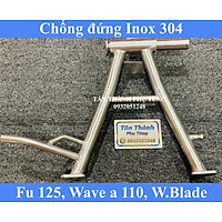 Chống đứng Inox 304 dành cho Future 125, Wave a 110, Wave Blade