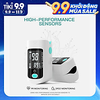 Máy đo nồng độ oxy trong máu bằng đầu ngón tay màn hình PR 8S đo nhanh Fingertip Pulse Oximeter Blood Oxygen