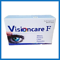 Viên uống bổ mắt cao việt quất, Lutein, Vitamin A, Vitamin E - Visioncare F hộp 30 viên
