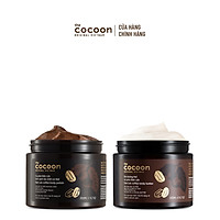 Combo làm sạch da chết và dưỡng ẩm cơ thể từ cà phê Đắk Lắk Cocoon