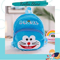 Balo cho bé mầm non Cặp đi học cho bé mẫu giáo hình thú Keelin Store dễ thương chất liệu bông mềm mịn cute