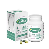 Viên Uống Esunvy - Thanh nhiệt, giải độc - Giảm mụn trứng cá, hạn chế vết thâm - Hộp 30 viên nang
