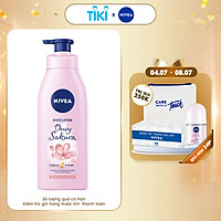 Sữa Dưỡng Thể Dưỡng Trắng NIVEA Hương Anh Đào Dewy Sakura (350ml) - 85703