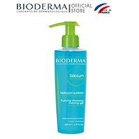 Gel Rửa Mặt Tạo Bọt, Không Chứa Xà Phòng Bioderma Sebium Gel Moussant