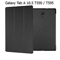 Bao Da Cover Cho Máy Tính Bảng Samsung Galaxy Tab A 10.5 T590 / T595 Hỗ Trợ Smart Cover