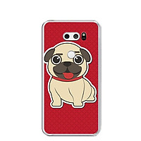 Ốp lưng dẻo cho điện thoại LG V30 - 0314 CUTEDOG01 - Hàng Chính Hãng
