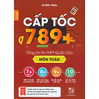 Cấp Tốc 789 + Tổng Ôn Thi THPT Quốc Gia Môn Toán