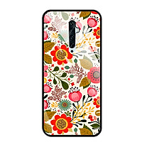 Ốp Lưng Kính Cường Lực Cho Điện Thoại Oppo Reno 2F - 03093 0172 FLOWER04 - Hàng Chính Hãng