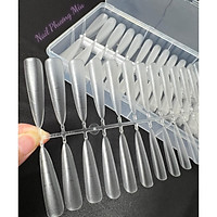 Móng Up Nhám Có Vân Nhiều Size 300 Móng Đa Năng, Siêu Dài, Chia Vạch Làm Nail Chuyên Nghiệp Nhựa Dẻo, Dễ Dũa Theo Form Nữ Women