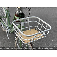 Giỏ xe đạp GIANT MOMENTUM INEED LATTE hợp kim nhôm siêu nhẹ lắp vừa các xe thông dụng