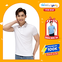 Áo Phông Polo Nam YODY Phối Vai Trẻ Trung Chất Liệu Coolmax Thoáng Mát Thấm Hút Mồ Hôi Tốt - APM3725