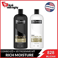 Combo 2 chai gội xả Tresemme Mỹ Phục hồi tóc khô và hư tổn 828ml X2