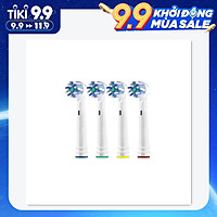 Đầu bàn chải thay thế tương thích với bàn chải điện Replacement Brush Heads Compatible with Braun Oral - B