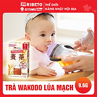 Trà wakodo hoa quả và trà wakodo lúa mạch cho trẻ từ 1 - 5 tháng tuổi Nhật Bản