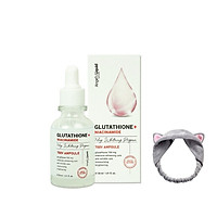Serum Truyền Trắng, Giảm Thâm Nám Chuyên Sâu Angel's Liquid Glutathione+ Niacinamide 700 V-Ampoule 30ml +Tặng kèm 1 băng đô tai mèo (màu ngẫu nhiên)