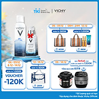 Bộ Xịt Khoáng Dưỡng Da Vichy Mineralizing Thermal Water 150ML + Tặng Dưỡng Chất Giàu Khoáng Chất Mineral 89