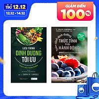 Combo 2 Cuốn Sách Về Dinh Dưỡng Hay Nhất: Toàn Cảnh Dinh Dưỡng Thức Tỉnh Và Hành Động + Liệu Trình Dinh Dưỡng Tối Ưu