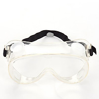 Safety Protective Goggles With Four Breathing Valves and Adjustable Wear Strap Glasses Prevent Saliva Splashing Anti-fog