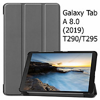 Bao Da Cover Cho Máy Tính Bảng Samsung Galaxy Tab A 8.0 (2019) T290 / T295 Hỗ Trợ Smart Cover