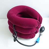 Gối Kê Tựa Cổ 3 Tầng - Tự Bơm Hơi - Điều Chỉnh Tư Thế Cổ - Giảm Chứng Đau Mỏi Vai Gáy - Hỗ Trợ Điều Trị Thoái Hóa Đốt Sống Cổ