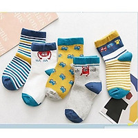 Set 5 đôi tất cổ cao cho bé loại đẹp dày dặn