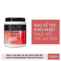 Kem ủ Salon Professional bảo vệ tóc khỏi các tác động nhiệt 1000ml