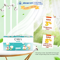 Bông tẩy trang Bông Bạch Tuyết Calla Sạch Sâu (80 miếng/hộp)