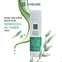 Nước Hoa Hồng Ngừa Mụn Dr.Helens RenewCell AC Toner 120ml
