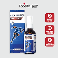 Chai xịt giảm đau nhức xương khớp Spray Bách Linh Diệu Santafa- Chai xịt 50ml