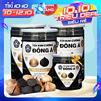 Combo 3 Hộp Tỏi đen Kim cương Đông Á 300G + Tặng 1 Hộp Tỏi 200G