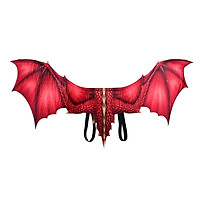 Dress Up Party Dragon Cosplay Masquerade Mask and Wings Adult Halloween Dragon Wings