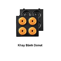 Máy Nướng Bánh Mì Làm Bữa Sáng, Làm Bánh Đa Năng Thông Minh Có Chế Độ Hẹn Giờ Tiện Lợi