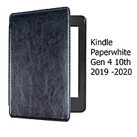 Bao Da Cover Cho Máy Đọc Sách Kindle Paperwhite Gen 4 10th Da Có Quai Cầm