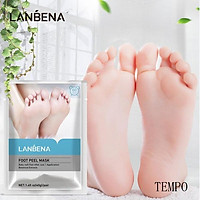 (Hàng Mới Về) 1 Cặp Mặt Nạ Chân Lanbena Loại Bỏ Da Chết Chống Lão Hóa