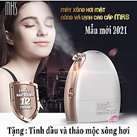 Máy xông hơi mặt thảo mộc cao cấp nóng và lạnh MKS - tặng kèm tinh dầu