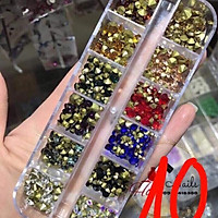 Đá chân nhọn mix màu, mix size