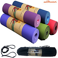 Thảm Yoga miDoctor + Bao Thảm Yoga (Giao màu ngẫu nhiên)