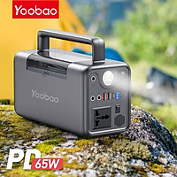 (Hàng chính hãng) Trạm sạc dự phòng Yoobao EN300WLPD dụng lượng siêu khủng 80000mAh / 300WL / sạc nhanh PD 65W cổng điện 220V/300W tích hợp đèn Pin phù hợp đi du lịch, dã ngoại sạc nhanh mọi thiết bị