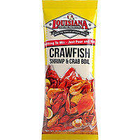 TÚI BỘT GIA VỊ LUỘC - HẤP - SỐT - CHIÊN HẢI SẢN Louisiana Crawfish Shrimp & Crab Boil Seasoning, 454g (16 oz)