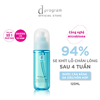 Nước Cân Bằng Cho Da Dầu/Hỗn Hợp Nhạy Cảm d program Balance Care Lotion 125ml