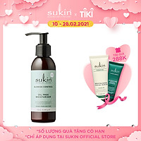 Kem Giữ Ẩm Kiềm Dầu Dành Cho Da Mụn Sukin Blemish Control Oil Free Moisturiser 125ml