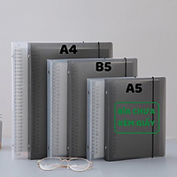 Bìa Sổ C.ò.n.g sắt A4 B5 A5 20 26 30 lỗ có thể thay thế giấy làm planner b.ul.let jo.u.r.nal