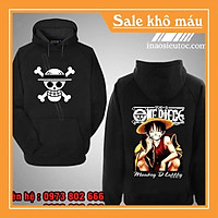 HOODIE Luffy ngồi cười cực HOT khuyến mại khủng giá rẻ dẹp