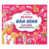 Barbie Bộ Sách Dán Hình Cuộc Sống Nhiều Niềm Vui - Tập 1