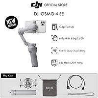 Tay cầm gimbal DJI Osmo Mobile 4 SE 2021 chống rung điện thoại Hàng chính hãng