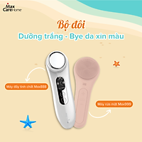 Combo máy đẩy tinh chất ion nóng lạnh Max888PRO/Max888 + Máy rửa mặt Maxcare Max999